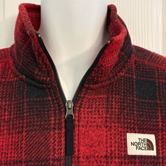 Vintage The North Face Buffalo Plaid Pullover. Men’s Small - Picture 3 of 6
